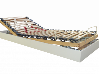 sommier relaxation manuelle laqué