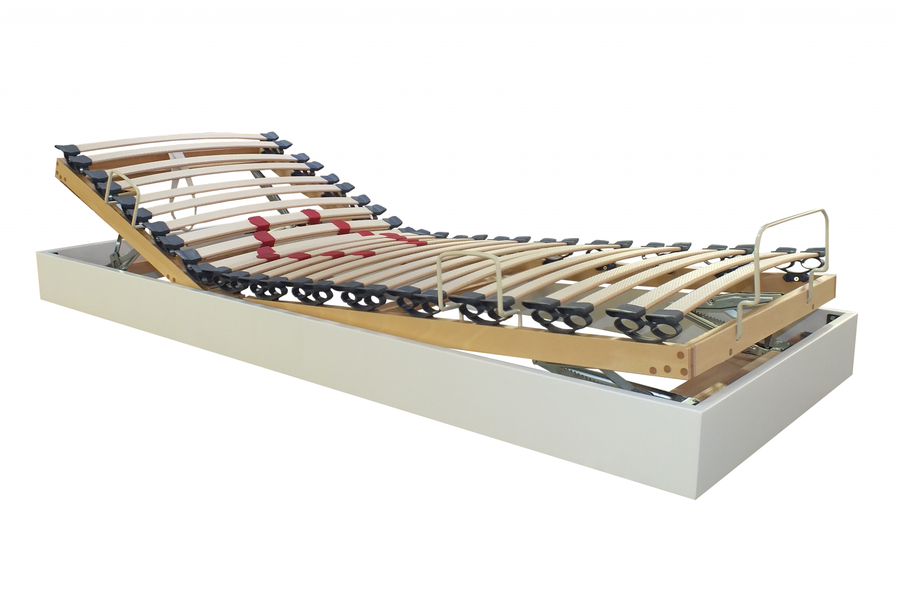 sommier relaxation manuelle laqué