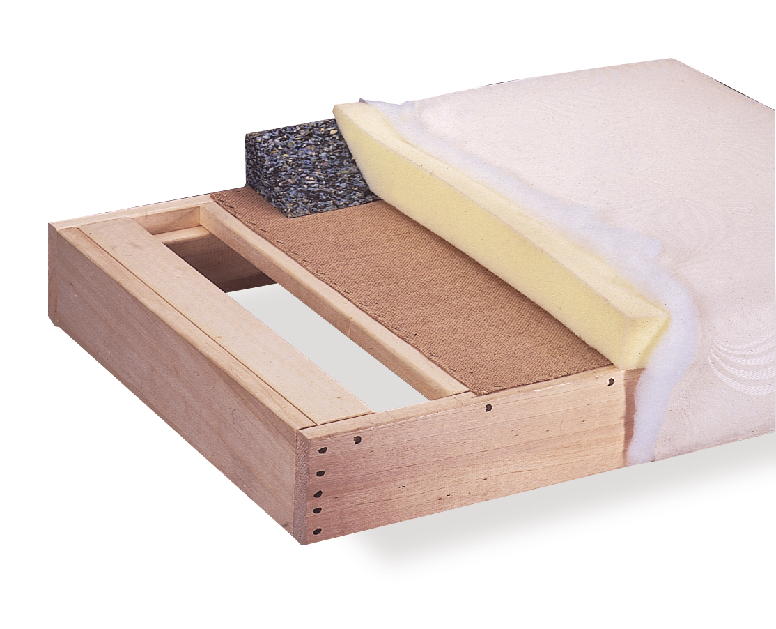 sommier tapissier à lattes literie westelynck