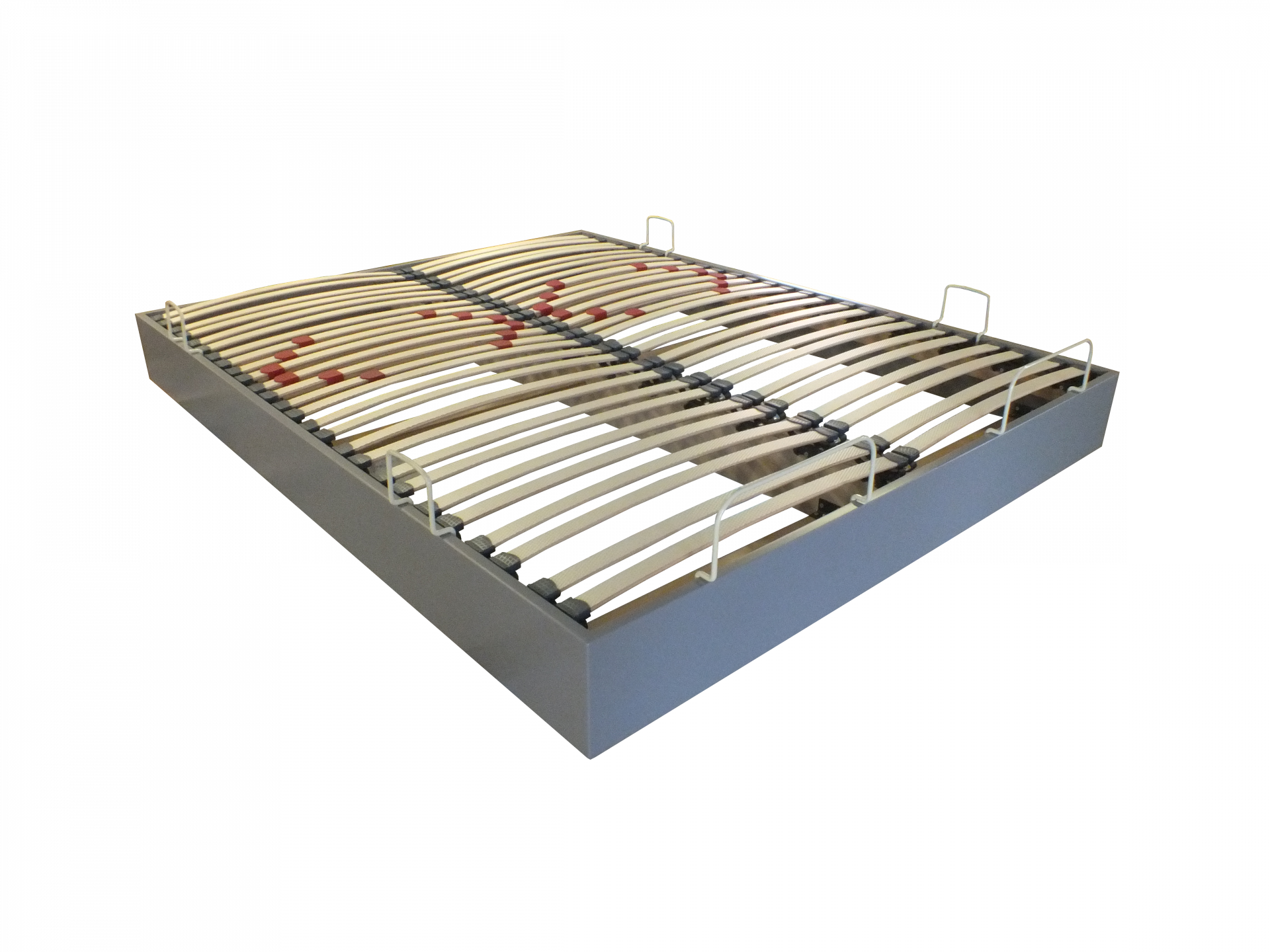 sommiers jumeaux fixe bois laqué