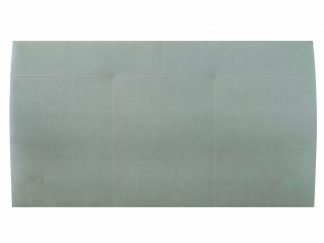 dosseret cintré vert kiwi avec surpiqure_literie westelynck