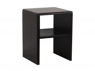 chevet 1 tablette wengé literie westelynck