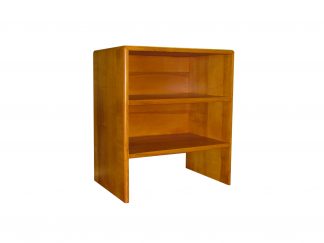 chevet 2 tablette merisier literie westelynck