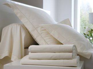 Parure satin de coton uni