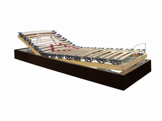 sommier relaxation manuelle hêtre multiplis teinté