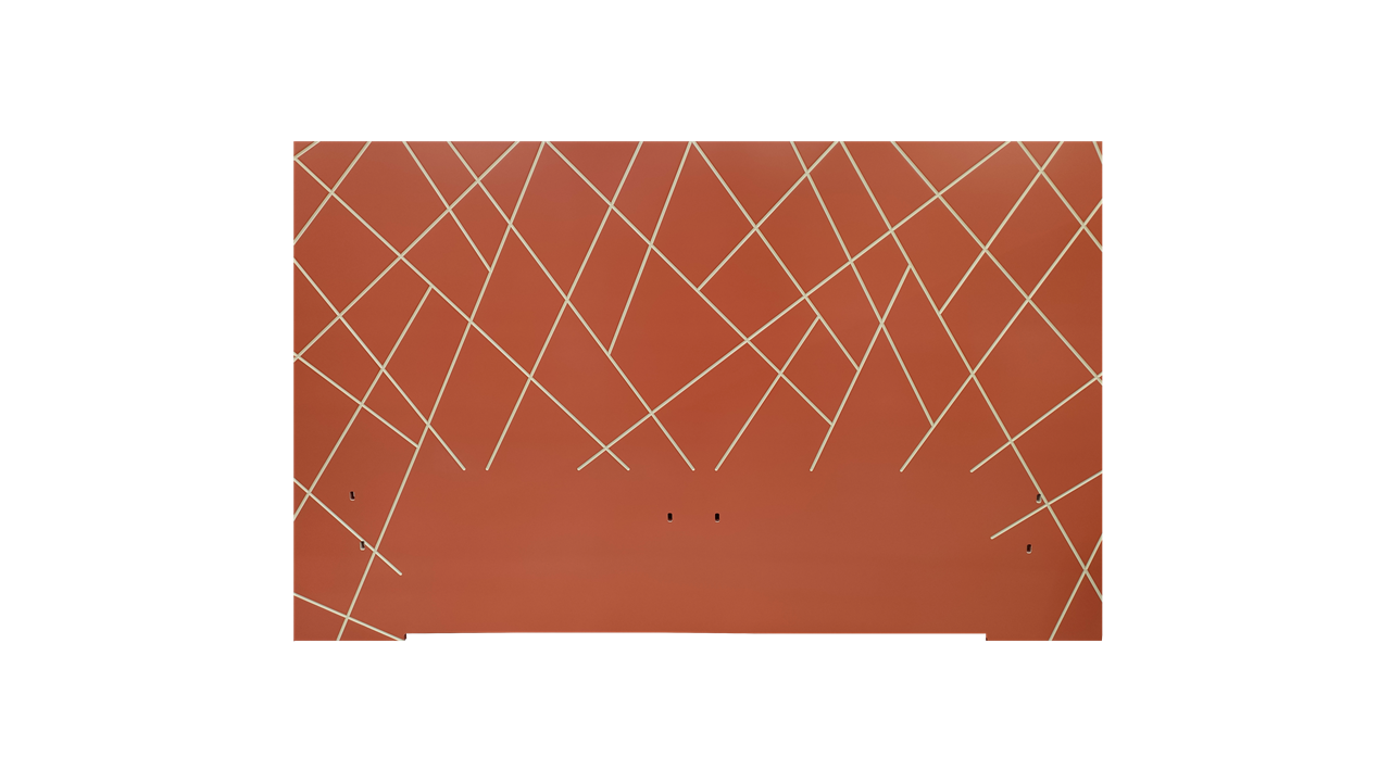 tête laque marron Landes et moulures RAL 1015_literie westelynck