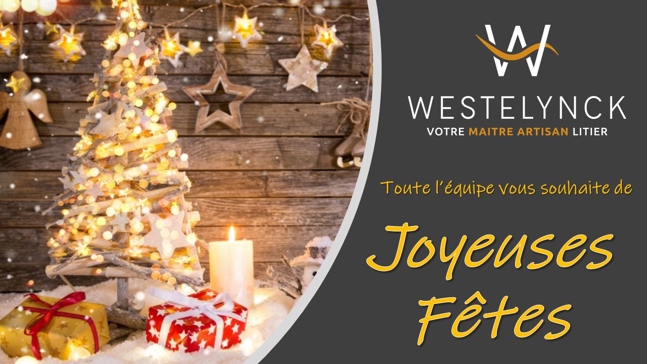 Joyeuses Fêtes 2021 Literie Westelynck
